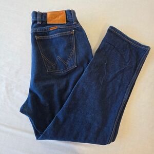 Wrangler Jeans No-Fault Vintage High Waisted Straight Leg 16 Petite USA Scoville
